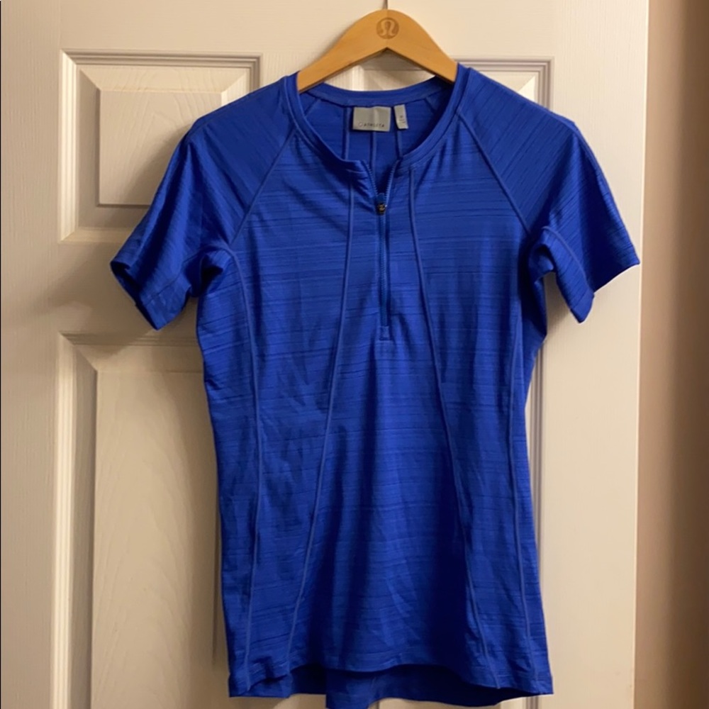 Athleta top with UPF